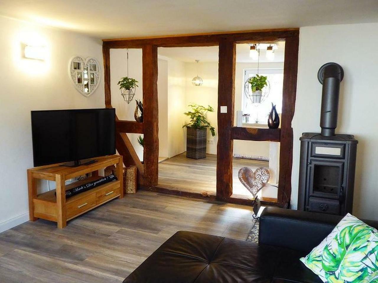Ferienwohnung Kleiner Kalle Melsungen Ngoại thất bức ảnh